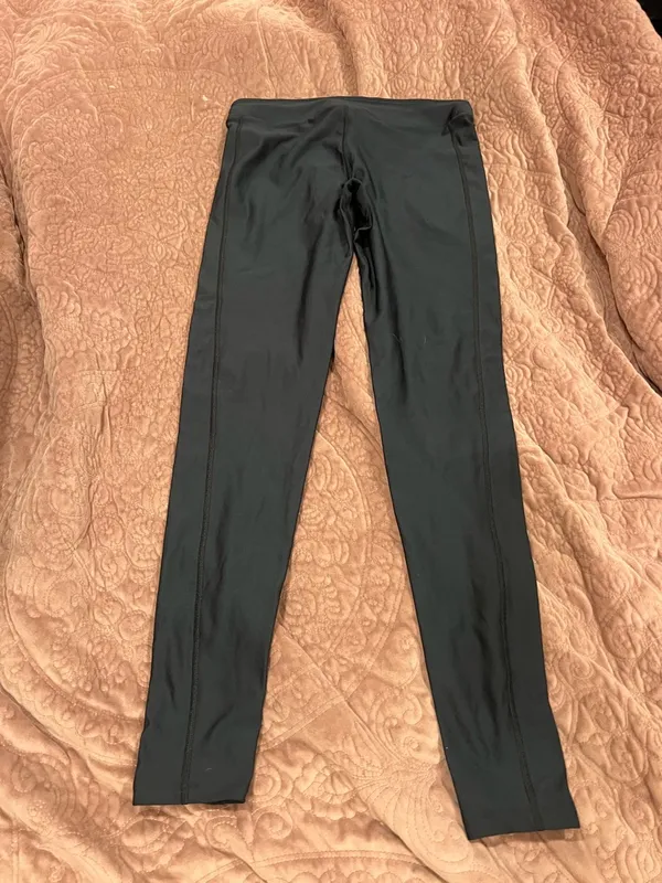 Under Armour Black Compression Leggings with Logo - Image 5