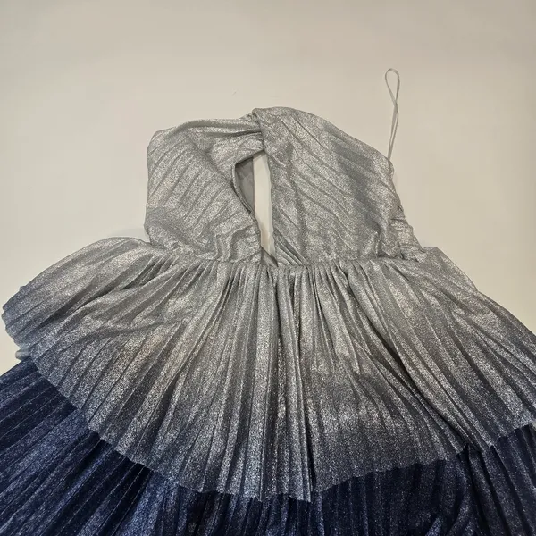 Line & Dot Oracle Maxi Dress in Denim - Image 6