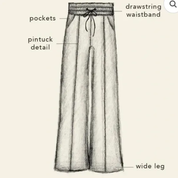 Blogilates Women's Travel Trouser High-Rise Wide Leg Sweatpants - Image 3