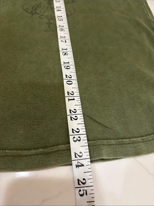 Harley Davidson olive green long sleeve shirt - Image 6