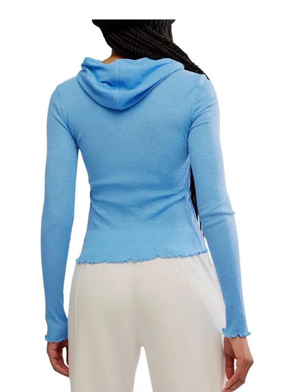 NWT Free People FP Movement Breath easy‎ layer hoodie - Image 2