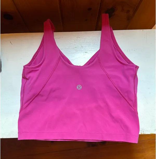 Sonic Pink Lululemon Align Tank - Image 2