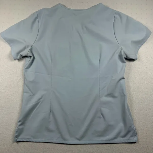 FIGS Kade Scrub Top Light Blue Size Large Men’s Medical Uniform V-Neck - Image 6