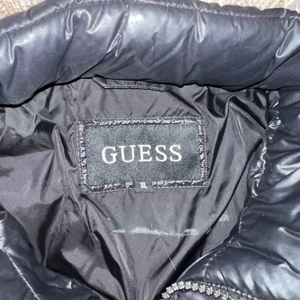 Super Nice Guess Black Puffer Jacket! - Image 5
