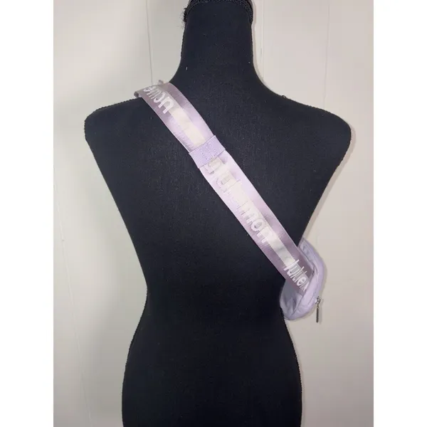Lululemon Everywhere Belt Bag 1L Wordmark Strap Lavender Lilac Purple O/S - Image 3