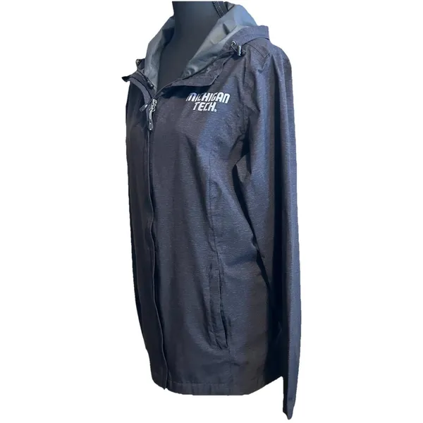 32 Degrees Cool Michigan Tech Huskies Womens Medium M Full Zip Hooded Jacket - Image 2