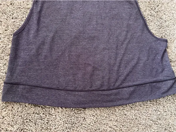 Lululemon Pace Perfect Loose Semi Cropped Athletic Tank Top Size 6 No size tag - Image 5