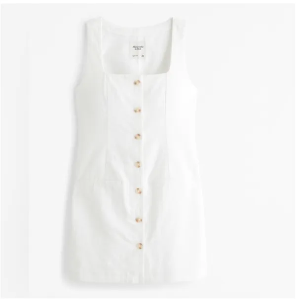 Abercrombie Dress White - Image 2
