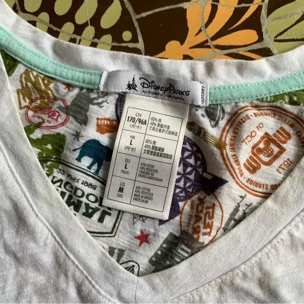DISNEY Authentic T-Shirt Sz:M - Image 4