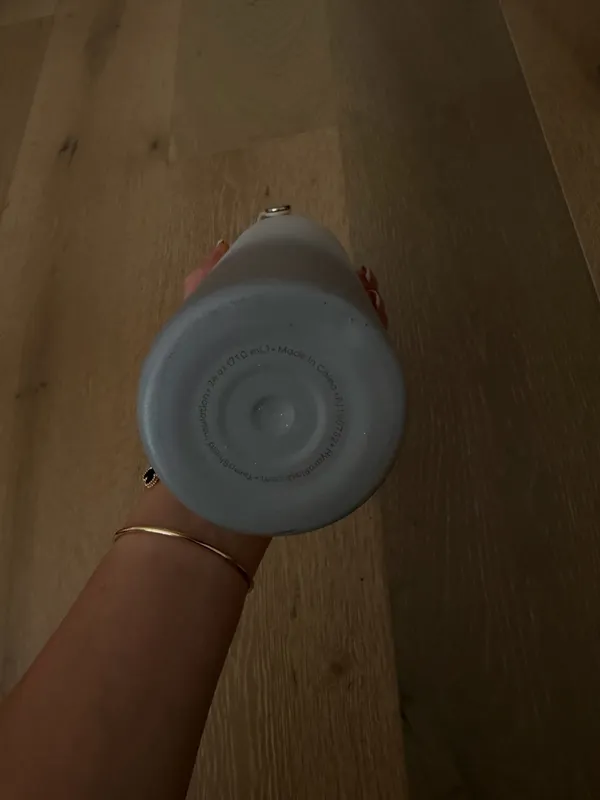 Ombré hydroflask water bottle White - Image 3