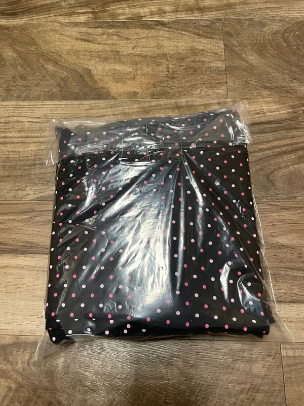 NWT! Charter Club Black Polka Dot 2 Piece Short Sleeve Pajama Set Women's Size Medium - Image 10