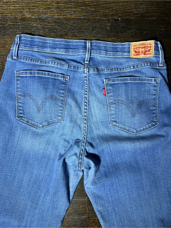 Levi’s 525 Perfect Waist Straight Mid Rise Jeans Size 14 - Image 8