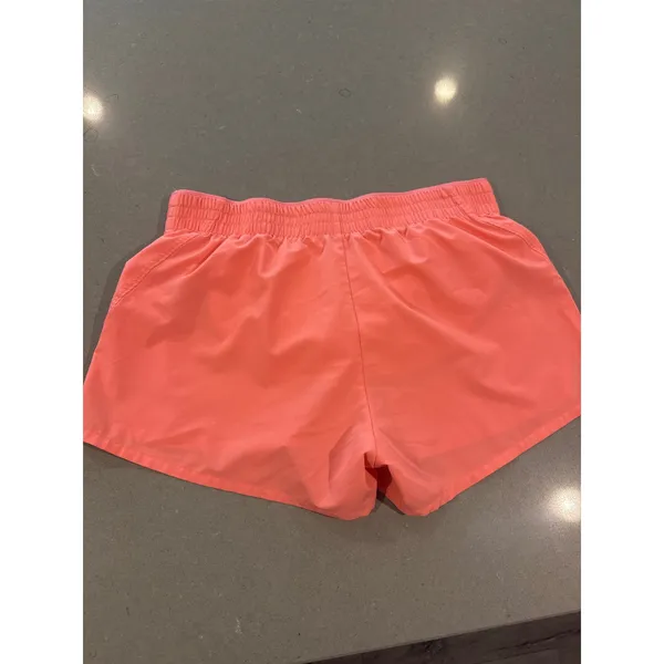 GAP Athletic Shorts Women's Running Workout‎ Neon Orange Gym Activewear medium - Image 4