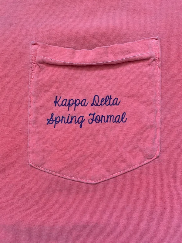 Kappa Delta Tshirt Pink Size M - Image 3