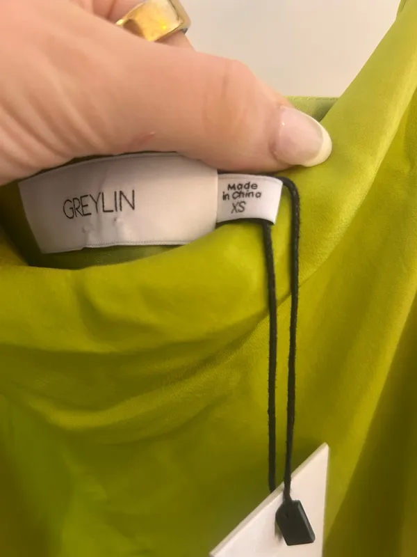 Greylin lime green dress - Image 3