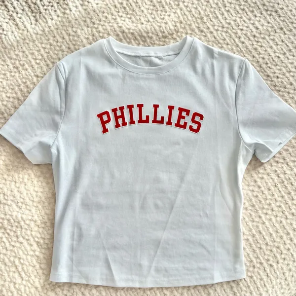 Phillies baby tee White - Image 2