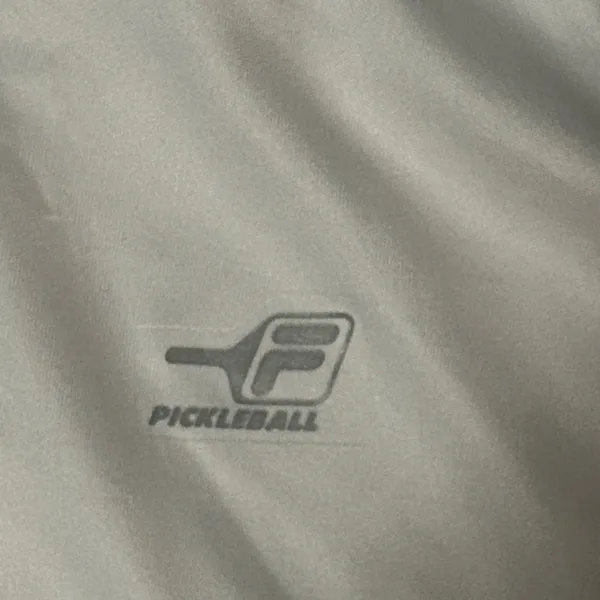 Fila Women’s pickleball quarter-zip pullover. It is a long-sleeve White Small‎ - Image 2