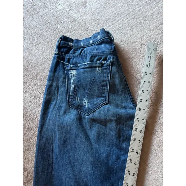 MOTHER Women's The Dutchie Jeans‎ Blue Denim size 25 - Image 10