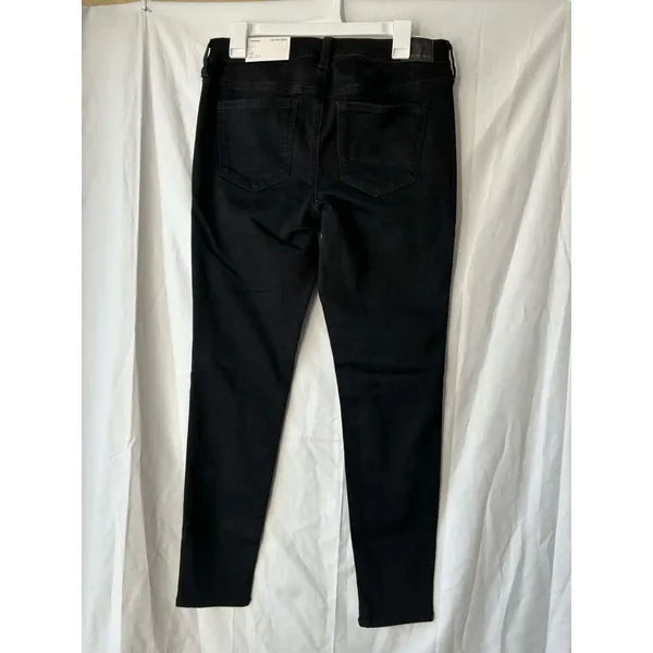 American Eagle Next Level Stretch Jegging in Onyx Black Size 10 Standard - Image 2