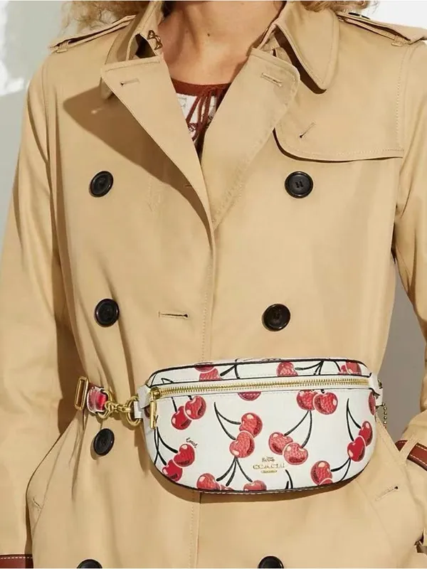Coach Bethany Belt Bag With Cherry Print CB610 - Image 4