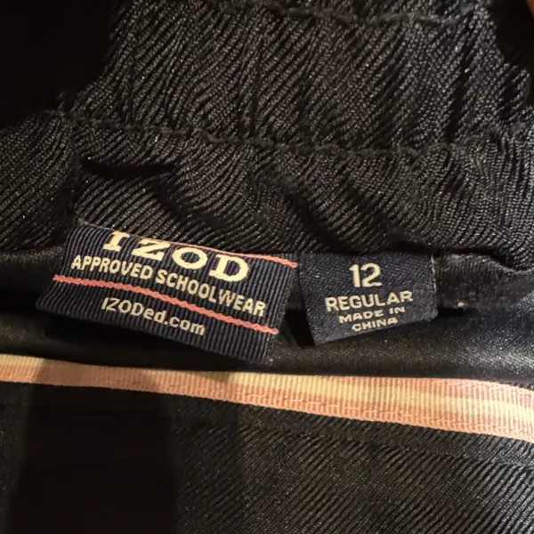 Izod Dark Navy Pleated Skater Mini Skirt / AA6 - Image 2