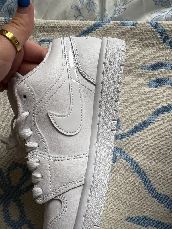 Nike Women’s White Jordan Low Sneaker NWT - Image 7
