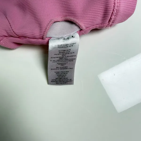 WILO The Label Pink Ribbed Halter Crop Top / Sports Bra - Size XS 🌸✨ - Image 9