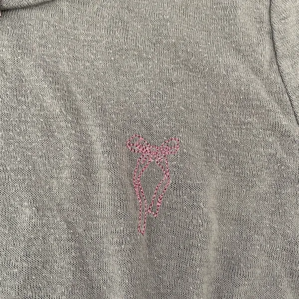 Victoria Secret PJ Top with Pink Bow - Image 2
