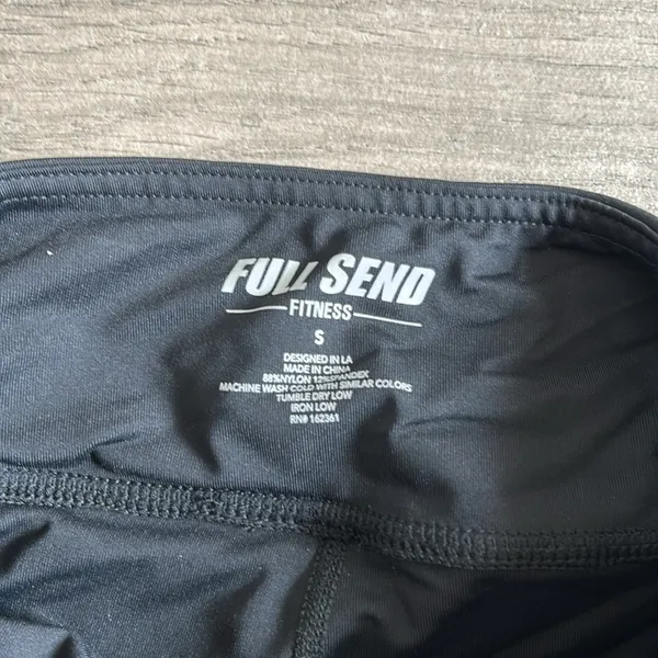 Full send fitness ruched sides bike shorts - Image 3