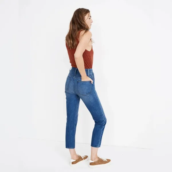 Madewell The Momjean High Waisted Denim Jeans Size‎ 26 Style AA585 - Image 6
