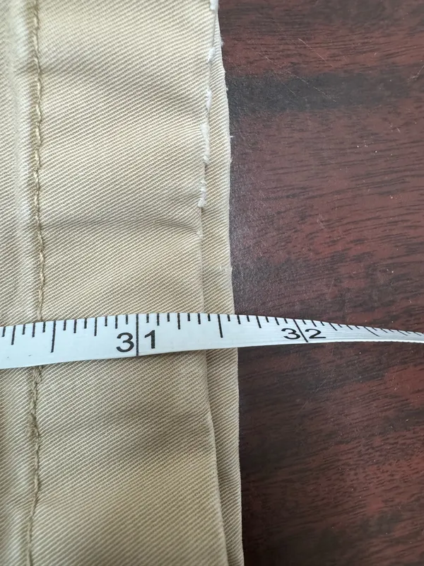 L.L. Bean Khaki Favorite Fit Size 8 - Image 8