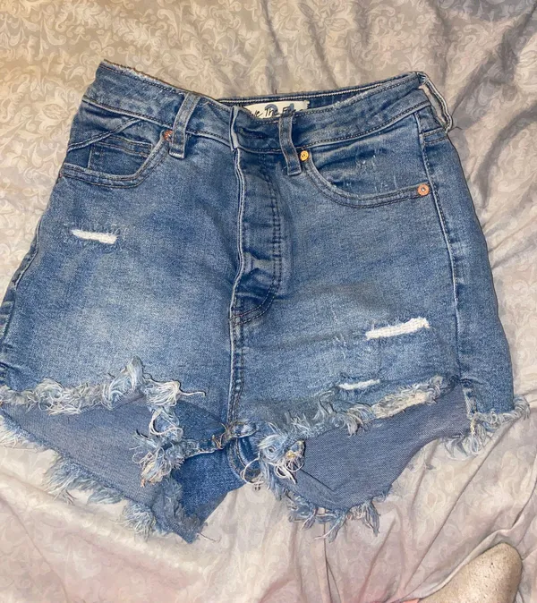 Free People Jean Shorts - Image 2