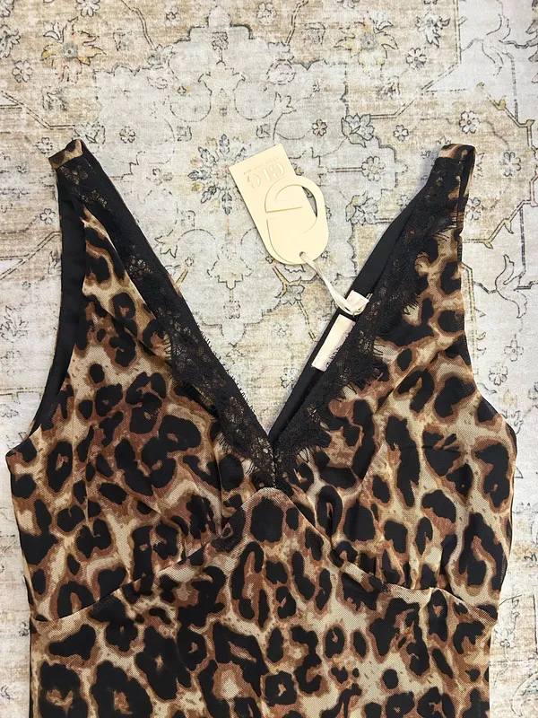 Good Luck Gem Leopard print dress - Image 3