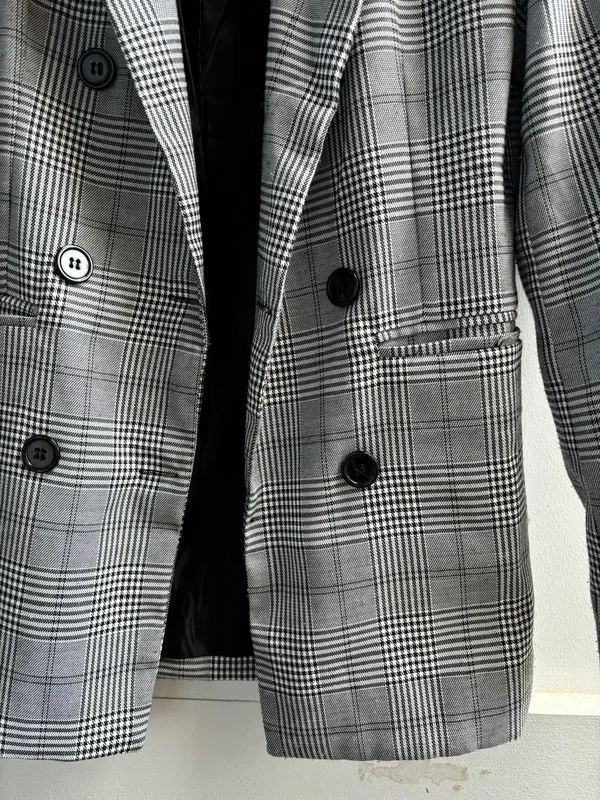 Princess Polly Cloe Fanti Blazer Grey - Image 5
