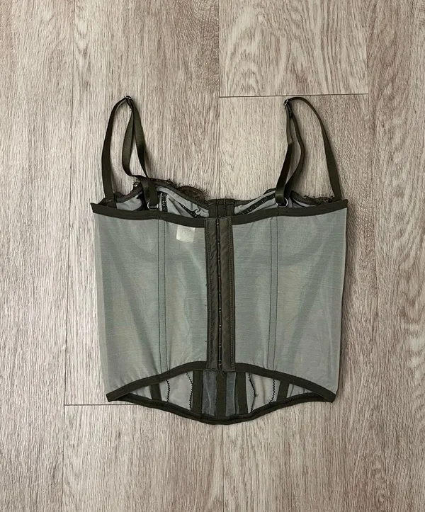 corset top Green Size XS - Image 2