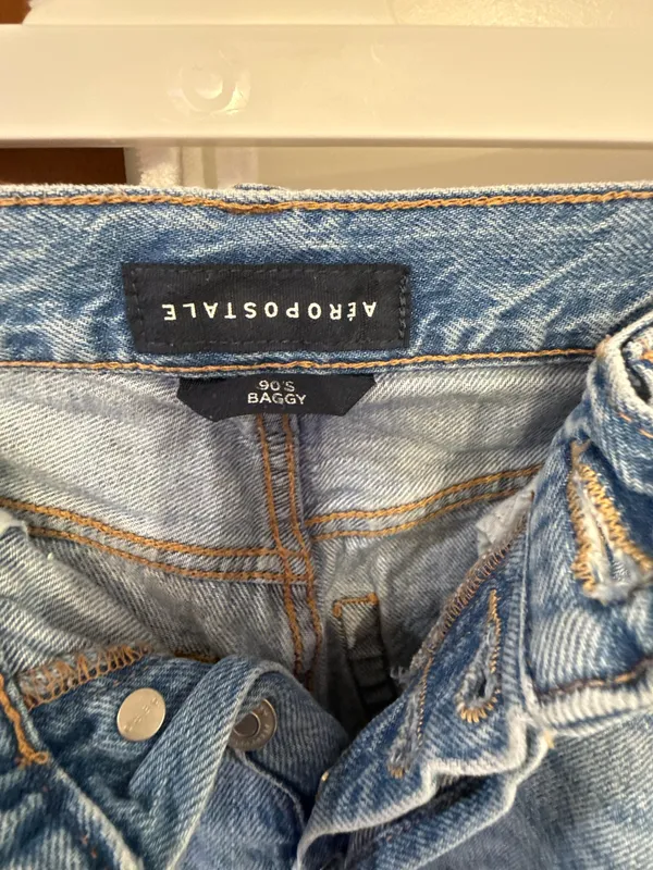 Aeropostale Ripped Blue Jeans - Image 3