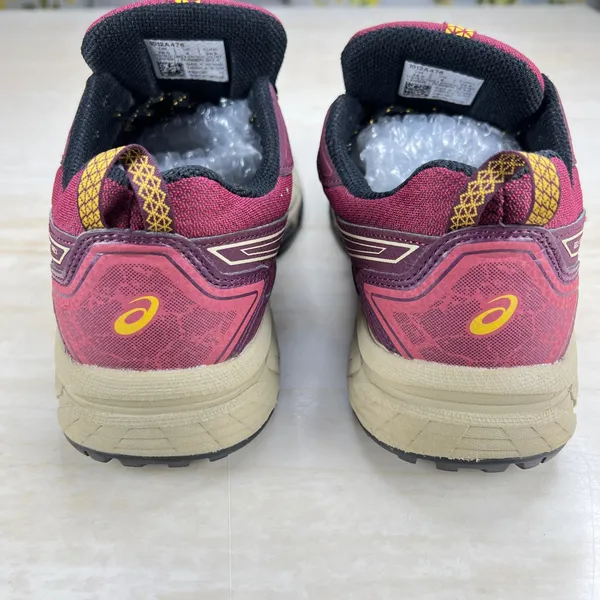 Asics Gel-Venture 7 Womens 8 Trail Running Shoes Burgundy Tan 1012A476 - Image 5