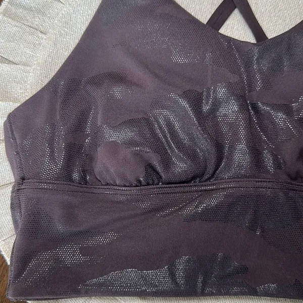 Offline By Aerie Real Me Strappy Back Sports Bra Small‎ Medium Support Stretch - Image 4