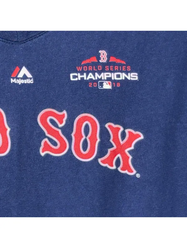 Majestic Boston Red Sox Andrew Benintendi 2018 World Series Champions Tee XL - Image 4