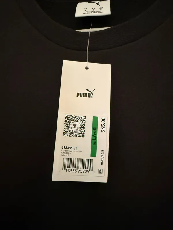 Men’s Puma Crewneck Sweatshirt - Image 3