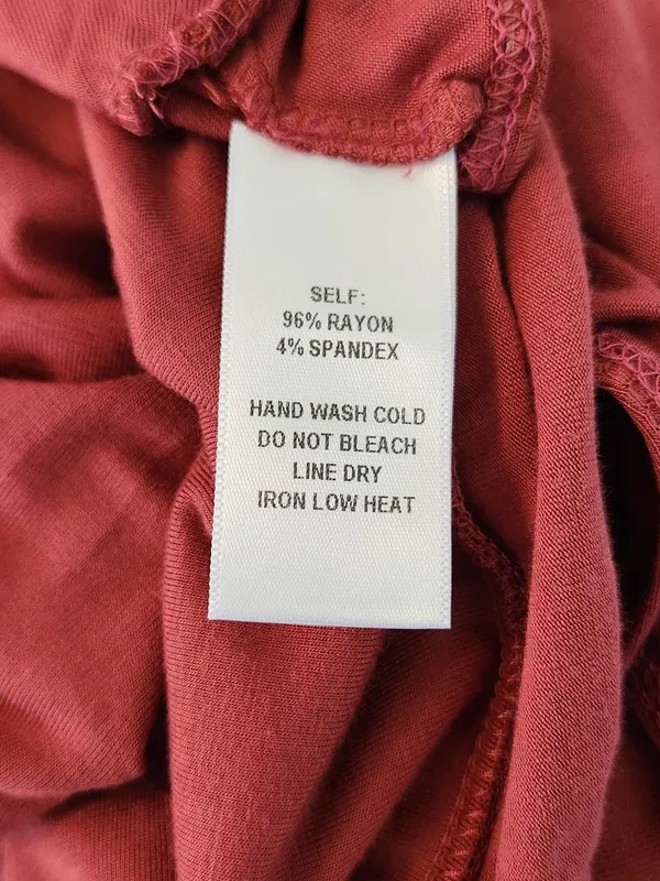 Lulus Marsala Faux Wrap Sleeveless Bodysuit Size Small NWT - Image 8