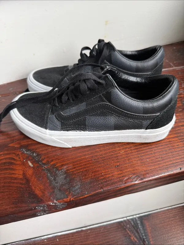 ✨Vans Oldskool Checkered Sneakers Sz 6✨ - Image 3