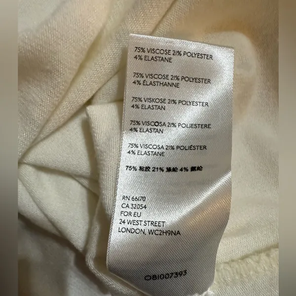 Free People‎ Off-White Lightweight Sweater Soft Slouchy & Effortless Sz S - Image 7