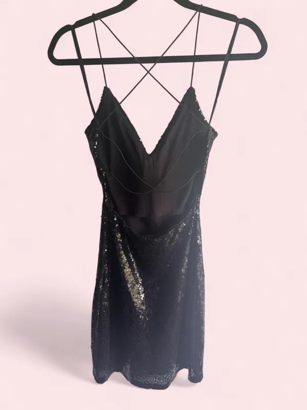 Black Dress B. Darlin Women’s xs - Image 2