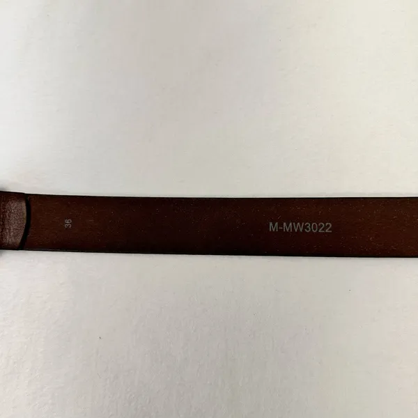 Leather Belt Men's Size 36 Brown Classic Handmade Heavy Duty Dress - Image 5