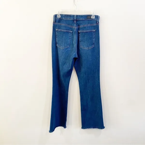 AG Alexxis‎ Boot Jeans 27R High Rise Vintage Fit Raw Hem Flare Premium Denim - Image 2