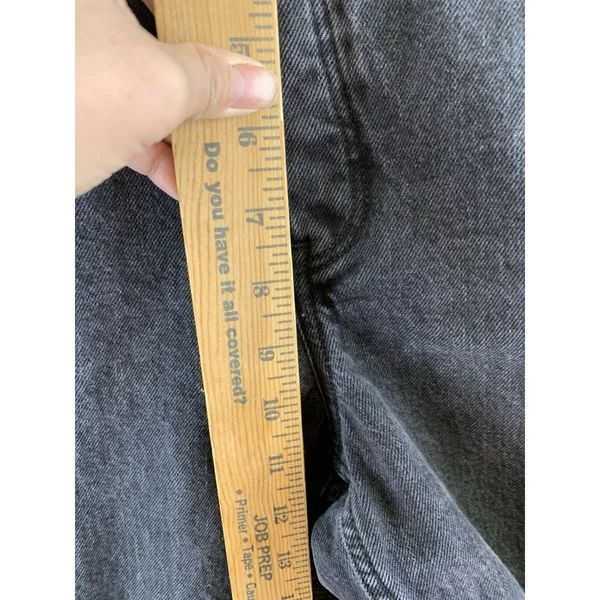 Abercrombie & Fitch Women’s The Dad High Rise Jeans Denim Curve Love Size 28/6L - Image 10