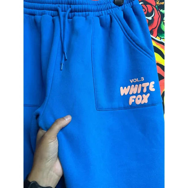 White fox Sweatpants - Image 2