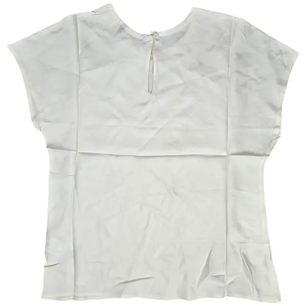 J.‎ Crew Drapey T-shirt top Ivory XS NWT - Image 2