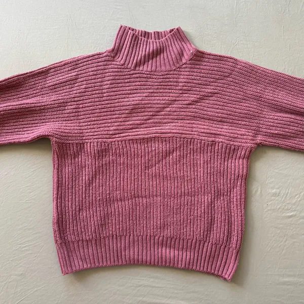 Threadbare Veronica Ribbed Mock Neck Sweater - Image 8
